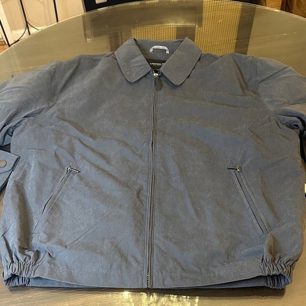 London Fog Men's Gray Windbreaker Jacket